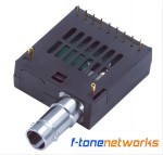 1x9 Transceiver,MM1310nm,0~10M,2km